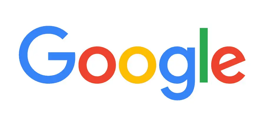 the New 2015 Google logo using Product sans font