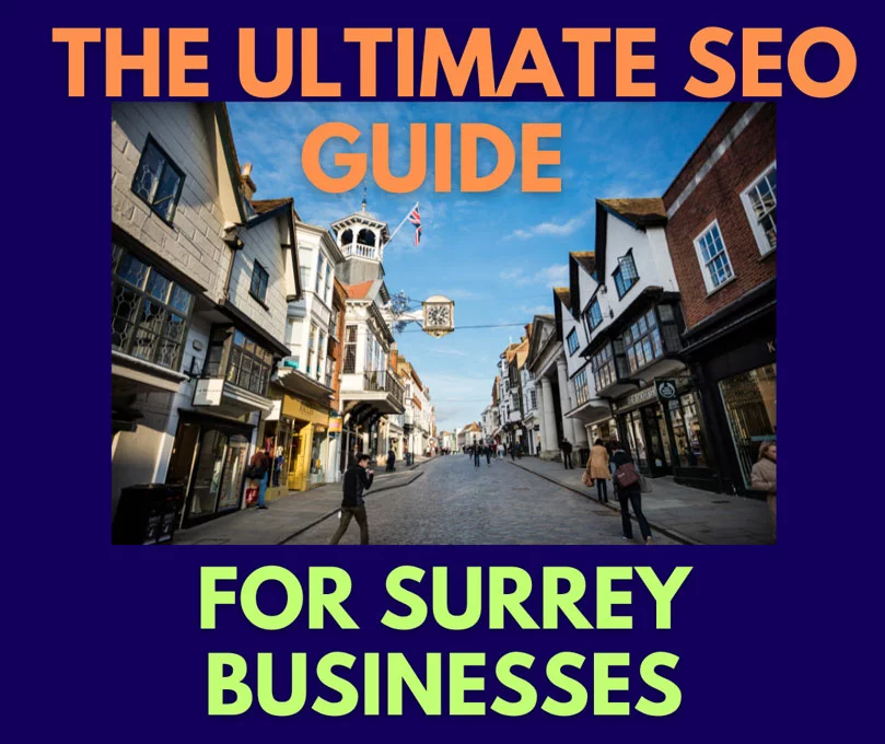 Guildford High Street in Surrey and how they survive using SEO advice from Cream Soda Media